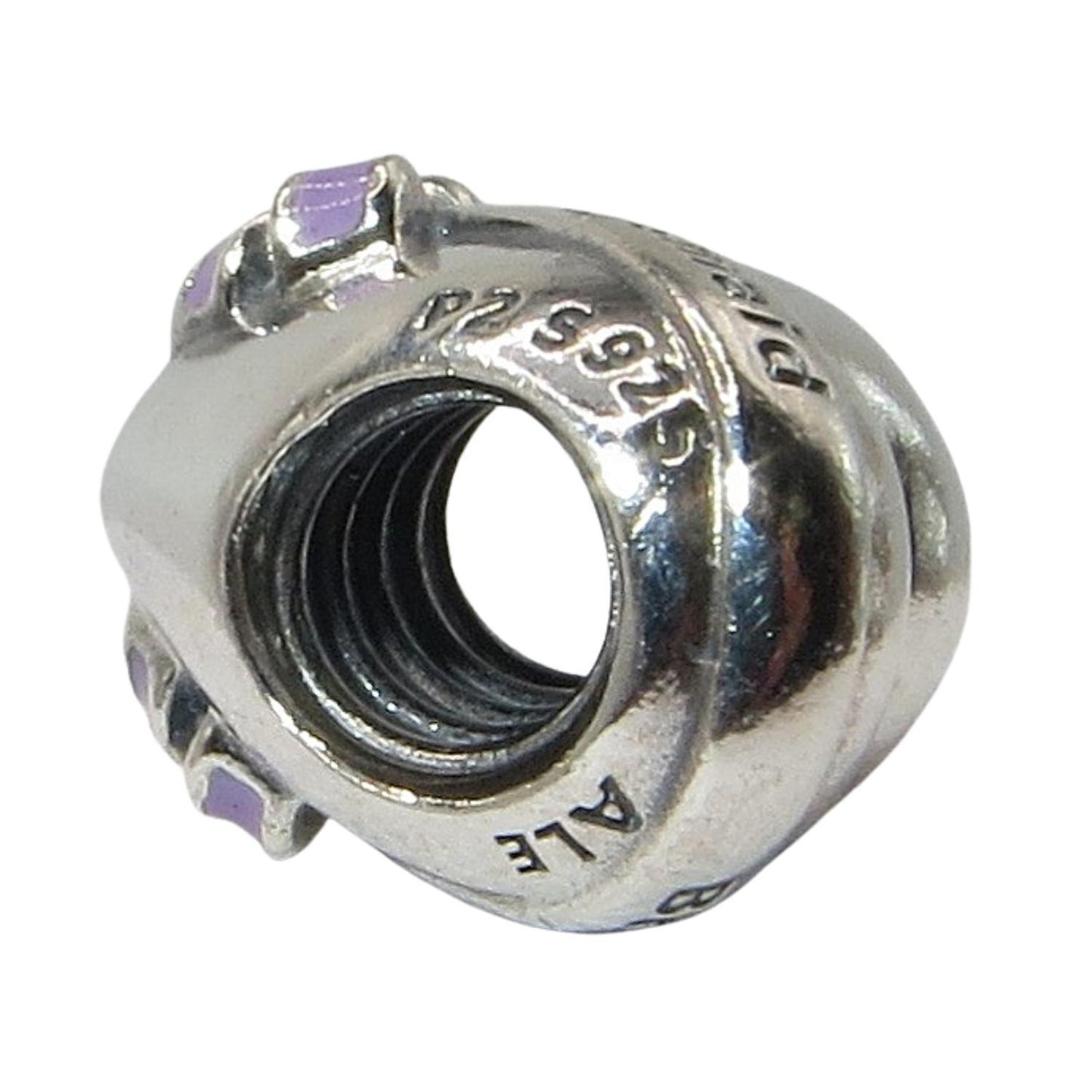 PANDORA  797272EN159 Bridesmaid - Sterling Silver Heart-Shaped Charm encircled by Ribbon Inscribed "Bridesmaid" and a Bow - Perfect Bridesmaid Gift! - Women's Charm