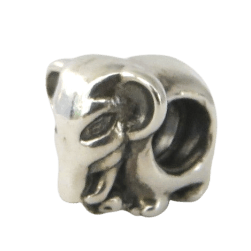 PANDORA 791130 Lucky Elephant Standing with Trunk Down - Symbolic of strength and intelligence - Women's - Charm - Charming Jilly