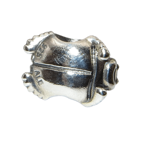PANDORA 790526 Scarab Ancient Good Luck Charm Sterling Silver Charm - Charming Jilly
