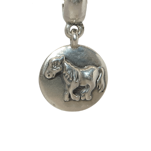 PANDORA 790879 Chinese Zodiac Horse Active and Energetic Sterling Silver Dangle - Charming Jilly