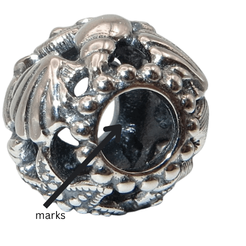 PANDORA 798950C00 Starfish and Shells Ocean Sealife Nautical Sterling Silver Charm - Charming Jilly