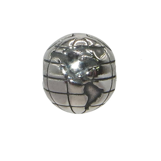 Pandora-791182- Globe-Woman's Charm-Sterling Silver Globe Travel Clip