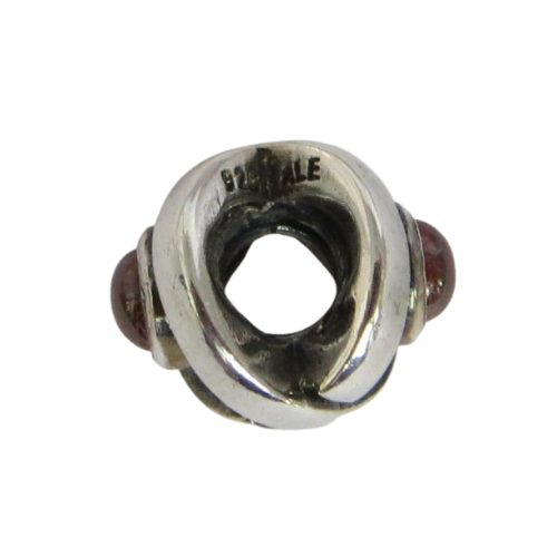 Pandora-790127GR-Woman's Charm-Garnet Eye Charm Sterling Silver Eye Charm with Garnet