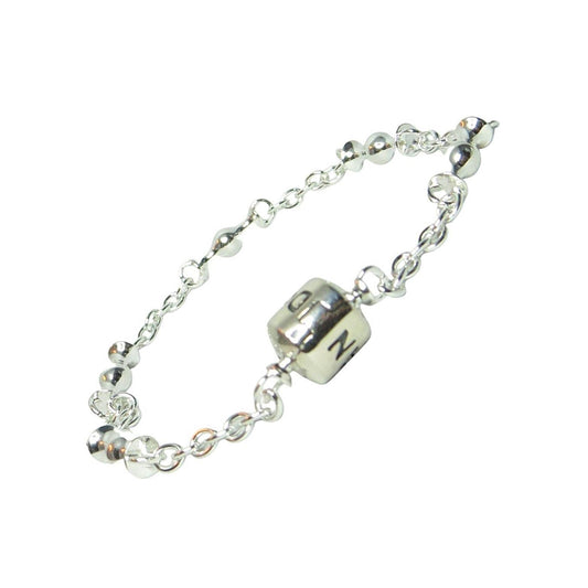 PANDORA 591704 5-Clip Sterling Silver Chain Link Charm Bracelet Multiple Sizes